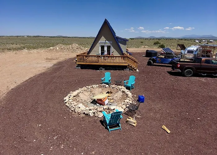 Rustic Off-grid A-frame With Hot Tub And Sauna Near The Grand Canyon For A Unique Escape In Williams, Arizona * Williams