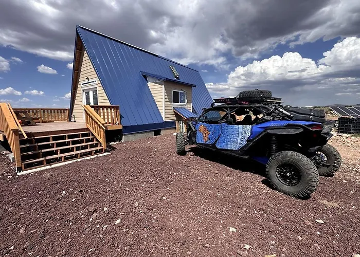 Chalet Rustic Off-grid A-frame With Hot Tub And Sauna Near The Grand Canyon For A Unique Escape In Williams, Arizona